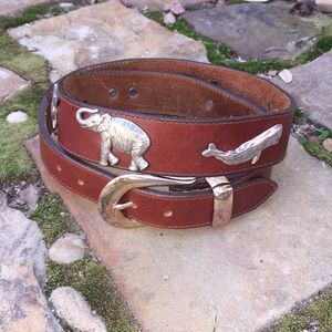 Honest brand leather belts Clearance